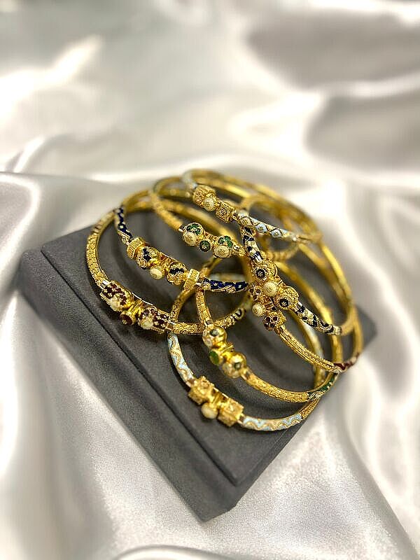 Mineli Pipe Bangle - 1