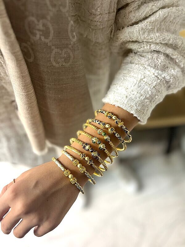Mineli Pipe Bangle - 2